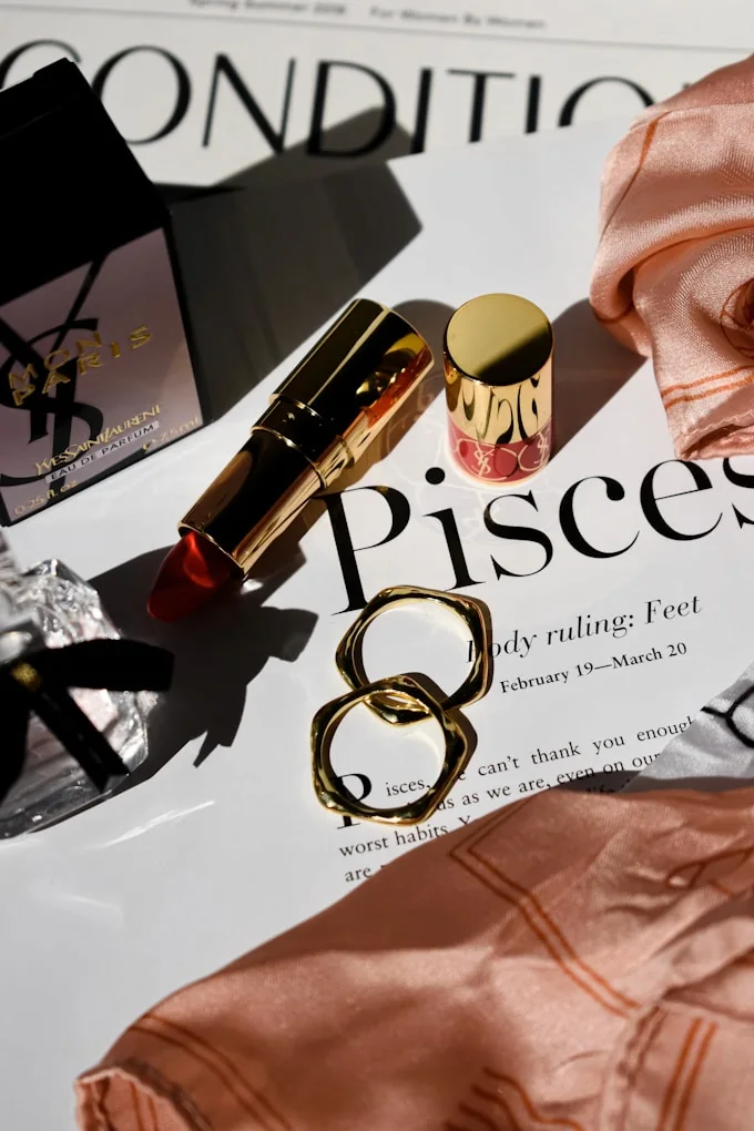The brand featured in an editorial spread — out in the world